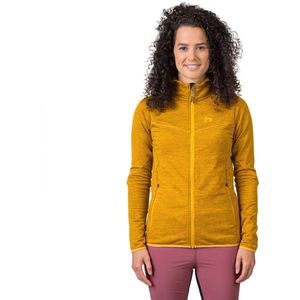 Hannah - Dagnys - Hoody - Geel - Fleece Met Volledige Rits