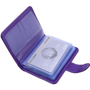 RFID Blokkerende Creditcardhouder van Premium PU Leer met Magnetische Sluiting – Slank en Functioneel