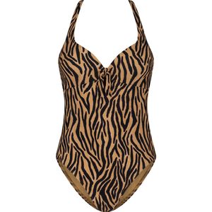 Beachlife Soft Zebra Dames Badpak - Maat 36 (Cupmaat B)