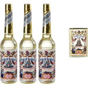 3 x Large Florida Water 270ml & gratis 1 x Zeep Florida Water twv 9,95