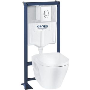 Grohe ingebed wc - Keramiek - 9l tank - Herfstremflap - Alpine White