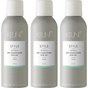 Keune - Style - Refresh - Dry Conditioner - 3 x 200 ml
