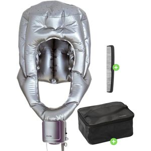 Opblaasbare Droogkap - Haardroger Kap - ION Technologie & Coolshot - 600 Watt