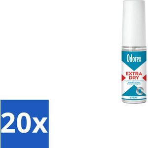 Odorex Extra Dry Pompspray 30 ml - Bulkverpakking - 20 stuks