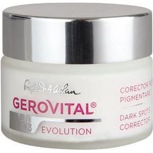 Gerovital H3 Evolution Whitening Cream Dark Spots Corrector, AHA Care Complex: 3.5%, 50ml, Age: 30+, Day/Night Cream