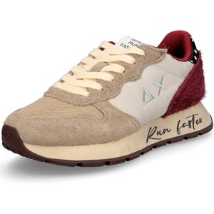 Sun68 - Ally Vintage - Hardloopschoenen - Beige - Suède en Nylon