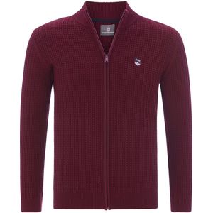 Jan Vanderstorm - ONERVA - Gebreid Vest - Donkerrood