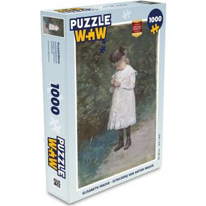 Puzzel Elisabeth Mauve - Schilderij van Anton Mauve - Legpuzzel - Puzzel 1000 stukjes volwassenen