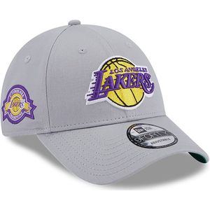La Lakers Cap - Team Side Patch - Limited Edition - 9FORTY - One size - Grijs - New Era Caps - NY Pet Heren - NY Pet Dames - Petten