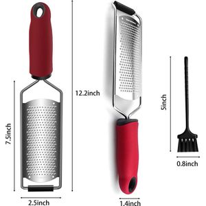 Inovra ® Krachtige Multifunctionele Rasp Voor Keukengebruik Met Ergonomische Handgreep En Veiligheidselementen