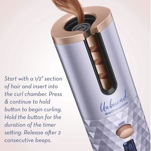 Draadloze Automatische Krultang voor Mooie Krullen en Golven