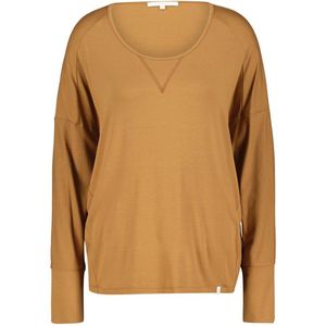DIDI Dames Loose tee Cozy in Nuthatch brown maat 40