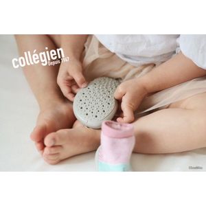 COLLÉGIEN SLOFFEN PADDESTOEL-18/19 / Gevoerde Pantoffels met antislipzool / Instappers Green - 18/19 (3142253615024)