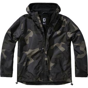 Brandit - Frontzip Windbreaker jacket - L - Donkergroen