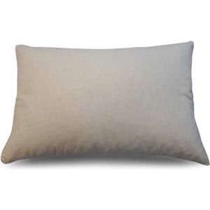 Zachte Katoenen Hoes - Wasbaar - 1 stuk - Wit - 100% Katoen