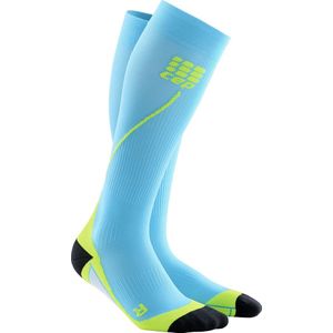 CEP HEREN PRO+ run socks 2.0 Hawaii Blue / Green maat 5