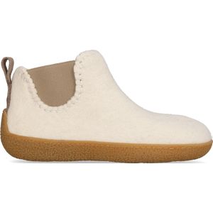 Tofvel - Celsi Wolvilt Pantoffels White - Maat 36