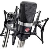 Neumann TLM 102 BK studio set - zwart - Studiomicrofoon (groot membraam), incl. EA 4 bk shockmount, zwart