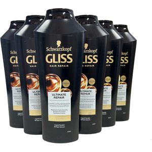 Gliss Kur - Shampoo - Ultimate Repair - 370ml x 6