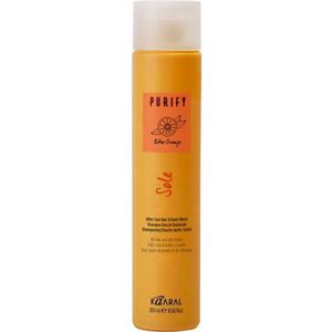 Purify Shampoo and shower gel 2 in 1 after sun with softening and soothing effect