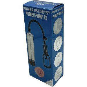 Power Escorts Power Pump XL - Penis Vergroter - BR14 - Transparant