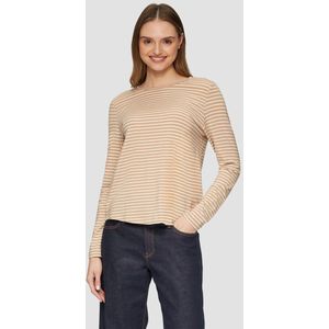 Top - Gestreept - Lange Mouwen - Regular Fit - Borduursel