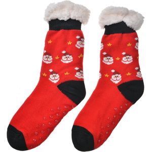 Clayre & Eef Kerstsokken one size Rood Synthetisch