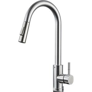 Betaalbare Goederen® Gootsteenkraan - Nickel - Keuken Kraan - Spoelbak - Gootsteen Zeef - Gootsteen Organizer - Spoelbak Keuken