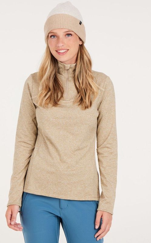 Protest - REFABRIZ - Skipully - Bamboobeige - Lange Mouwen - 1/4 Rits