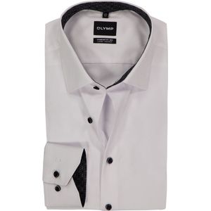 OLYMP - Luxor Comfort Fit - Overhemd - Wit - Strijkvrij