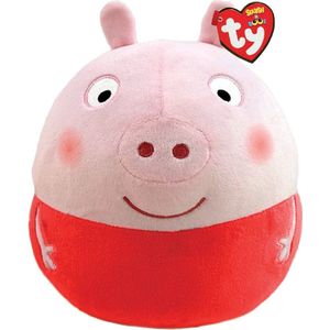 TY Squish A Boo Knuffelkussen Peppa Pig Peppa 31 cm