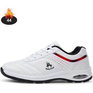 Livano Golfschoenen Heren - Golfkleding - Golfschoenen Antislip - Golfen - Wit - 47