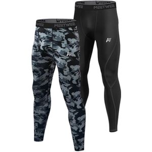 Heren Compressie Leggings voor Training en Fitness