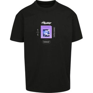 Mister Tee - Catch Em Oversize Tee black Heren T-shirt - XS - Zwart