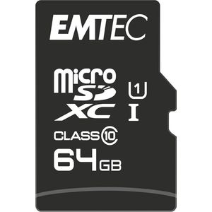 64 GB MicroSDXC Geheugenkaart met UHS-I, hoge snelheid tot 85 MB/sec