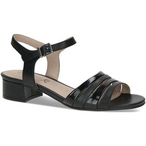 Caprice - 9-28206-44 - Sandaaltje - Zwart - Leer - G-breedte