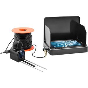 Tumex - Onderwatercamera - Vis camera - voor Vissen - 1080P Camera - 30m Kabel - Nachtzicht - Waterdicht - 4.3 Inch LCD Scherm