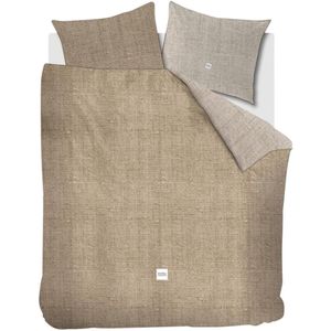 Riviera Maison - Coughton Court - Dekbedovertrek - Donker zand - 260 x 200 / 220 cm