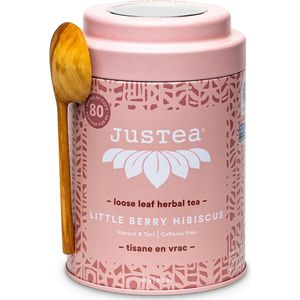 Justea |Little Berry Hibiscus-Justea|Losse thee| Unieke theeblend