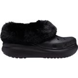 Crocs - Furever Crush - Klompen - Zwart - Faux-shearling