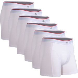 DANISH ENDURANCE Katoenen Boxershorts- Onderbroeken voor Heren - 6 pack - Maat 2XL