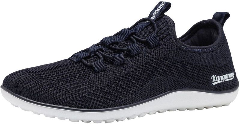 KangaROOS - K-BF Bole - Lage Top Sneaker - Marine/Wit - Barefoot Design