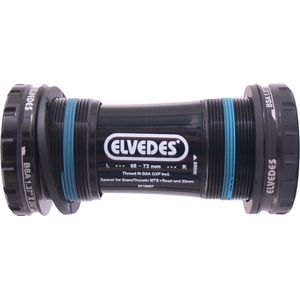 Elvedes Bottom Bracket Gxp Sram Kunststof/staal 68-73 Mm Zwart 24 Mm