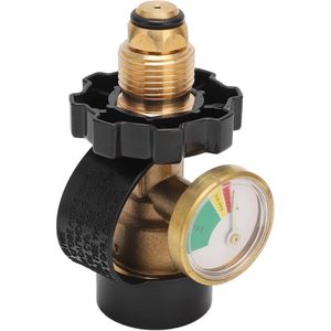 Propane Tank Adapter Copper Leak Detection Function Safe Protection Gauge Level Indicator