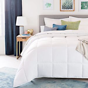 Dekbed 135x200cm – Ganzendons 1150g Vulling – Eenpersoons ‘Cirrus’ 4 SEIZONEN Luxe Dons Dekbed - Wasbaar