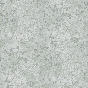 Laura Ashley vliesbehang Corrina Leaf Mineral groen