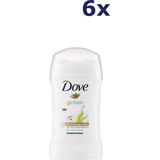 Dove - Deo Stick - 6x 40ml - Go Fresh Pear & Aloe Vera