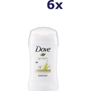 Dove - Deo Stick - 6x 40ml - Go Fresh Pear & Aloe Vera