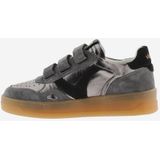 Victoria - Dames Sneakers - Grijs - Leer - Suéde - Metallic