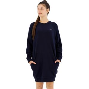 Tommy Hilfiger 1985 Mini Corplogo Lang Mouw Jurk Blauw XS Vrouw